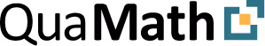 Schriftzug "QuaMath"